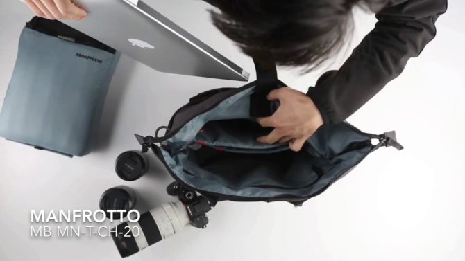 Manfrotto Manhattan Changer-20 3-Way Shoulder Bag Demo