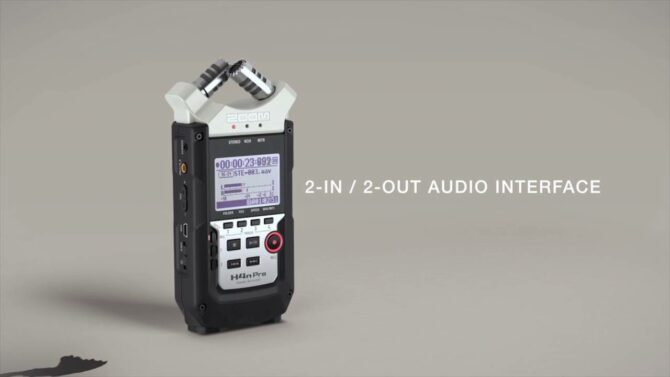 Zoom H4n Pro Handheld 4-Track Recorder Introduction