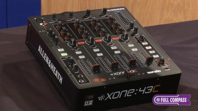 Allen & Heath Xone:43C DJ Mixer Overview