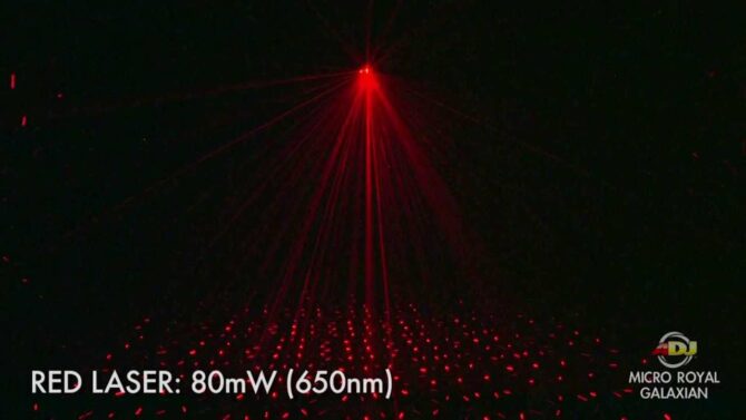 ADJ Micro Royal Galaxian Mini Laser Beams