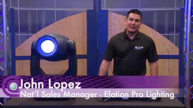 Elation Satura Spot LED PRO Moving Head Fixture