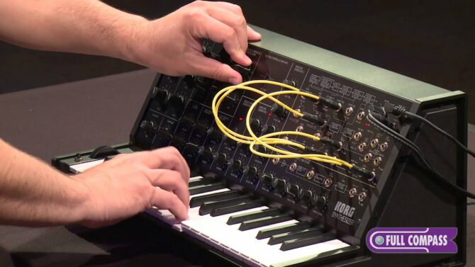 Korg MS-20 Mini Monophonic Analog Synthesizer Review