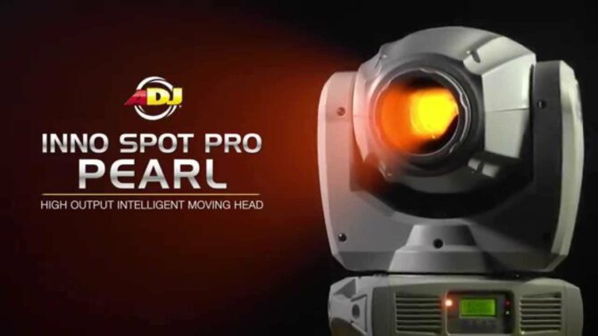ADJ Inno Spot PRO Pearl LED Moving Head Fixture Overview