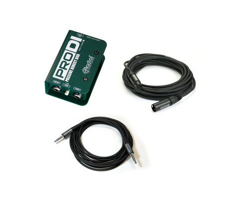 Radial Engineering Pro DI And Cables Exclusive Bundle