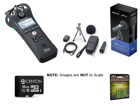 Zoom H1N Exclusive Recorder Bundle