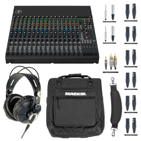 Mackie 1604-VLZ-4-Thump Analog PA System Exclusive Bundle