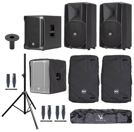RCF ART-708A-SUB Exclusive Speaker System Bundle