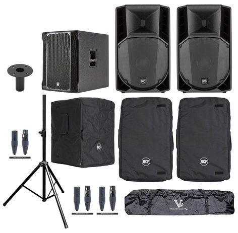 RCF ART-715A-SUB Exclusive Speaker System Bundle