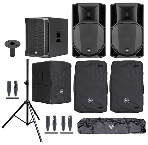 RCF ART-732A-SUB Exclusive Speaker And Sub System Bundle
