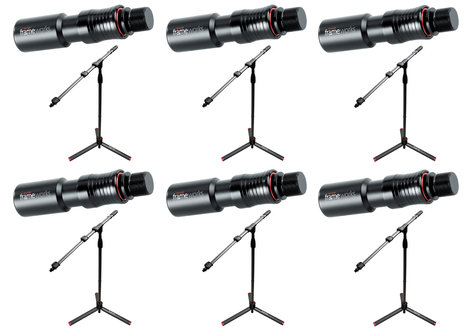 Gator GFW ID Mic Stand 6 Pack Exclusive Bundle