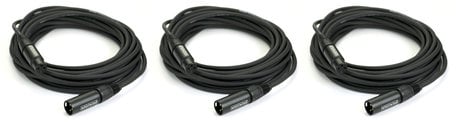Whirlwind MK425 3 Pack Mic Cable Exclusive Bundle