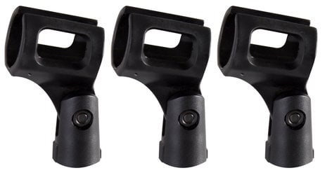 Gator GFW ID Wireless Mic Clip 3 Pack Exclusive Bundle