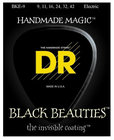 DR Strings BKE-9 Light Extra-Life Black Beauties Coated Electric Guitar Strings