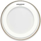 Aquarian MRS2-12-AQUARIAN 12" Super-2 Clear Drum Head with Studio-X Ring