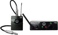 AKG WMS40 Mini Single Instrumental Set UHF Wireless System with MKG L Instrument Cable