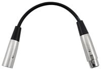 Cable Up by Vu DMX-X3M-X5F 3-Pin DMX Male to 5-Pin DMX Female Adapter
