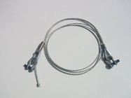 Adaptive Technologies Group CC-096-S 96" BC Series Adjustable Tilt Cable Coupler with 1/4" Shackle, 220lb WLL, Silver