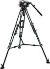 Manfrotto 509HD,545BK Pro Middle-Twin Kit 100 Tripod with Fluid Head & Middle Spreader
