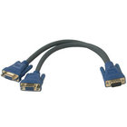 Cables To Go 29610 Ultima Monitor Y-Cable, 1 HD15 Male to 2 HD15 Female SXGA