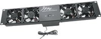 Middle Atlantic Products UQFP-4RT 4-Fan Ultra Quiet Thermostatically Controlled Rack Fan Unit