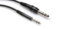 Hosa TTQ105 Interconnect Cable, TT TRS to 1/4", 5ft