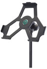 K&M 19712 iPad Stand Holder - Black 5/8"