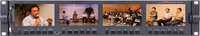 Datavideo TLM434H HD Quad 4.3" Rack LCD