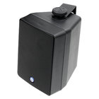 Atlas Sound SM42T-BLACK 4" 2-Way Weather Resistant Surface Mount Speakers in Black with 70/100V Transformer