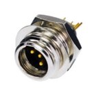 REAN RT4MP 4-pin REAN Tiny XLR-M Panel Connector