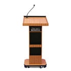 AmpliVox SW505-HANDHELD Wireless Executive Sound Column with Handheld Microphone Transmitter