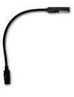 Littlite 12X-LED 12" Detachable Gooseneck Lamp with 3-Pin XLR Connector