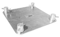 Global Truss SQ-F24 BASE 9"X9" Aluminum Base Plate for F24