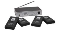 Peavey Assisted Listening System 72.1 MHz System with Transmitter, 4 Receivers and 4 Earbuds