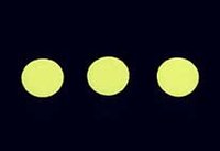 Rose Brand GLOWDOTS-1" 1 Roll of 100x 1" Glow Dots