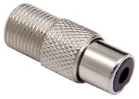 Cable Up by Vu RF-FCF-ADPTR RCA Female to F Connector Female Adapter