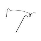 Audix HT5-BG-4PIN Headset Microphone, 3' Cable with 4-pin mini-XLRF (for use with wireless systems other than Audix), Low Profile, Beige
