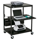 Bretford Manufacturing ECILS1-BK Projector Cart