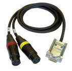 Cable Techniques CT-DE15/2 Digital Dual Mic Cable for Sound Devices 788T