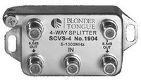 Blonder-Tongue SCVS-4 4-Way L-Style Splitter