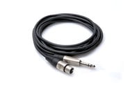 Hosa HXS-003 Pro Balanced Interconnect Cable, REAN XLR3F to 1/4, 3ft