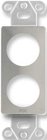 Radio Design Labs DS-D2 Steel Double Plate for Standard and Specialty Connectors