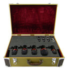 Avantone CDMK-5 Drum Microphone Kit, 5 Mics, Tweed Case