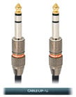 Cable Up PM3-PM3-0.5 6" 1/4" TRS Male to Male Balanced Cable