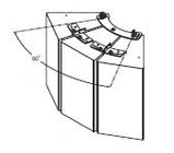 Yamaha HAF3-2112 3 Speaker Array Bracket