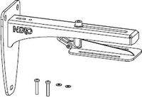 Nexo VNI-WS15-PW White Wall-Mounted Hanging Bracket for PS15-R2