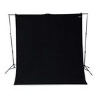 Westcott 133-WESTCOTT 9x10 Black Backdrop, Wrinkle-Resistant