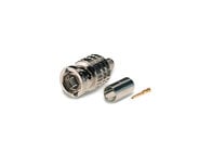 Canare BCP-A42 75 Ohm BNC Connector, Straight Crimp Plug