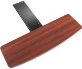 Omnirax KMSOM-MF Keyboard/Mouse Shelf in Mahogany Finish for Omnidesk