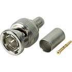 Kings 2065-10-9 Single 75 Ohm BNC Plug