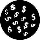 Rosco 77969 Steel Gobo, Dollars